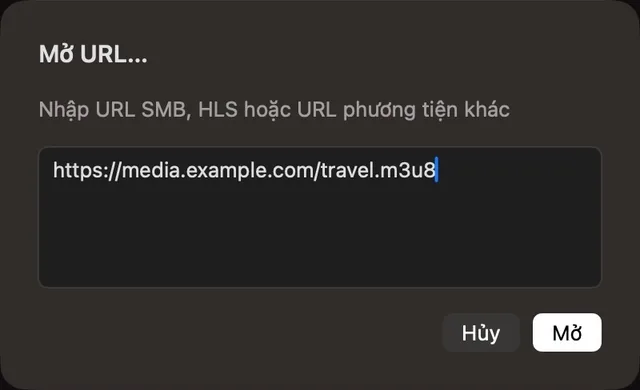 NAS · URL phương tiện · URL