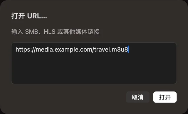 NAS · 媒体 URL · URL